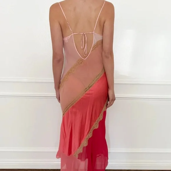 Victoria's Secret 100% Silk Cowl Dress - Picture 3 of 5